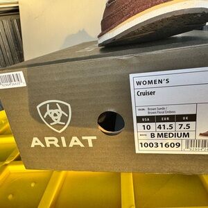 Ariat Women's Cruiser Brown Suede Shoes